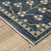 Oriental Weavers Francesca FR02L Blue/Multi Area Rug Corner Image