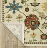 Oriental Weavers Francesca FR02M Ivory/Multi Area Rug Backing Image