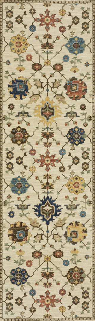 Oriental Weavers Francesca FR02M Ivory/Multi Area Rug Runner Image