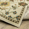 Oriental Weavers Francesca FR02M Ivory/Multi Area Rug Backing Image