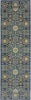 Oriental Weavers Francesca FR11B Blue/Rust Area Rug Runner Image