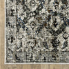 Oriental Weavers Gemini 1003E Charcoal/Grey Area Rug Corner Image