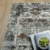 Oriental Weavers Gemini 2060V Charcoal/Multi Area Rug Corner Image