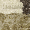Oriental Weavers Gemma GEM01 Green / Brown Area Rug Close-up Image