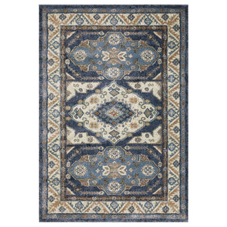 Oriental Weavers Gemma GEM02 Blue / Rust Area Rug main image