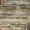 Oriental Weavers Gemma GEM04 Blue / Rust Area Rug Close-up Image