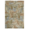 Oriental Weavers Gemma GEM04 Blue / Rust Area Rug main image