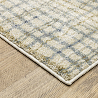 Oriental Weavers Gemma GEM06 Blue / Green Area Rug Corner Image