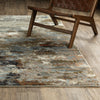 Oriental Weavers Gemma GEM07 Gold / Rust Area Rug Lifestyle Image Feature