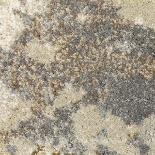 Oriental Weavers Gemma GEM07 Gold / Rust Area Rug Close-up Image