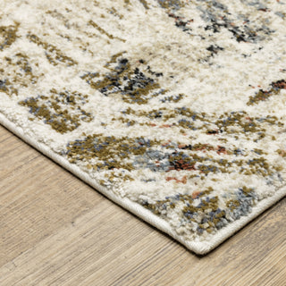 Oriental Weavers Gemma GEM08 Beige / Multi Area Rug Corner Image