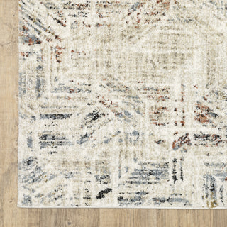 Oriental Weavers Gemma GEM08 Beige / Multi Area Rug Corner Image