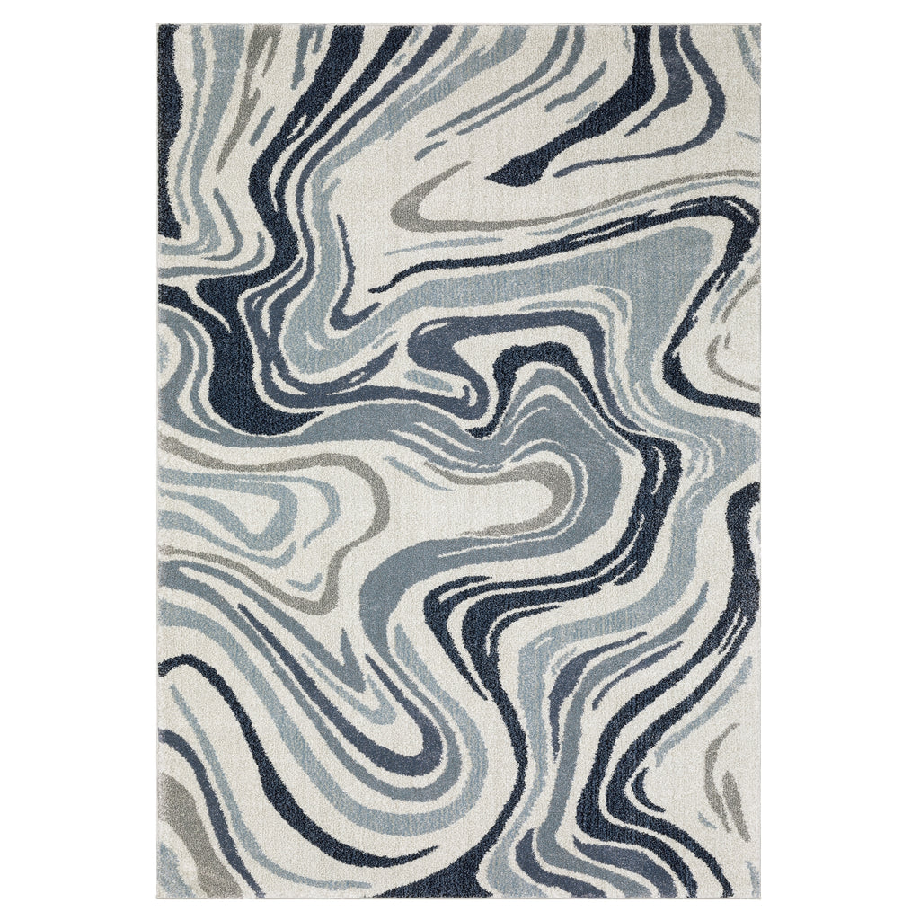 Oriental Weavers Gemma GEM09 Blue / Beige Area Rug main image
