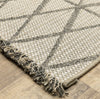 Oriental Weavers GILLIAN 1331V Beige/ Black Area Rug Corner Image