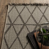 Oriental Weavers GILLIAN 1331V Beige/ Black Area Rug Corner Image