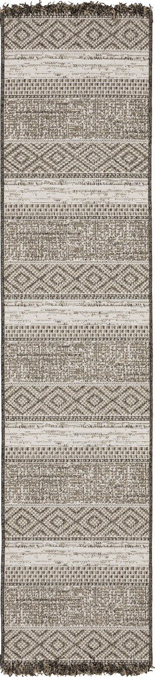 Oriental Weavers GILLIAN 1622E Beige/ Black Area Rug Runner Image