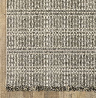 Oriental Weavers GILLIAN 163J4 Beige/ Black Area Rug Corner Image