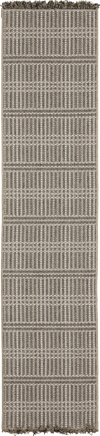 Oriental Weavers GILLIAN 163J4 Beige/ Black Area Rug Runner Image