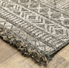 Oriental Weavers GILLIAN 4925A Beige/ Black Area Rug Corner Image