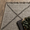 Oriental Weavers GILLIAN 4926A Beige/ Black Area Rug Corner Image