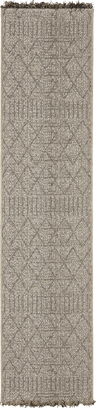 Oriental Weavers GILLIAN 5560J Beige/ Black Area Rug Runner Image