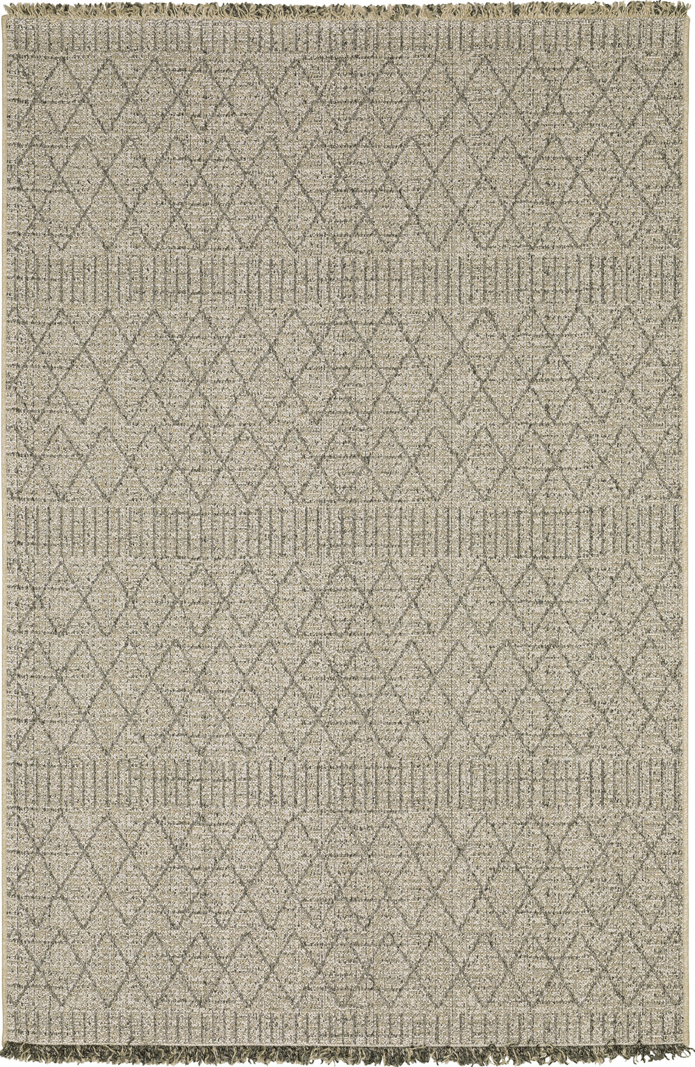Oriental Weavers Gillian 5560J Beige/Black Area Rug