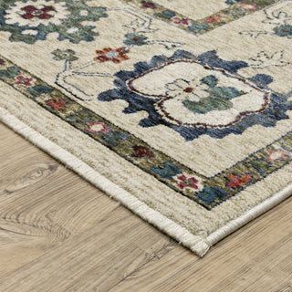 Oriental Weavers Hastings HA01W Ivory/Multi Area Rug