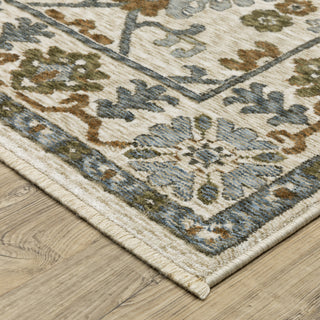 Oriental Weavers Hastings HA02I Ivory/Green Area Rug