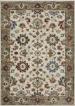 Oriental Weavers Hastings HA03W Ivory/Green Area Rug