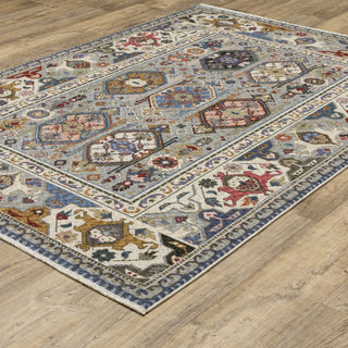 Oriental Weavers Hastings HA04E Blue/Multi Area Rug