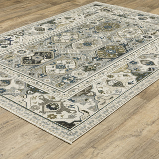 Oriental Weavers Hastings HA04U Ivory/Blue Area Rug