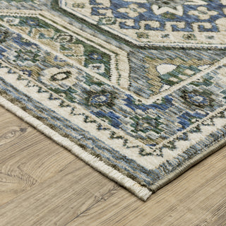 Oriental Weavers Hastings HA05H Ivory/Blue Area Rug