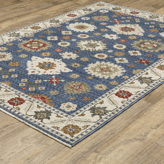 Oriental Weavers Hastings HA06Z Blue/Ivory Area Rug