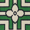 Oriental Weavers Havana HAV01 Ivory/ Green Area Rug Close-up Image