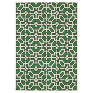 Oriental Weavers Havana HAV01 Ivory/ Green Area Rug main image