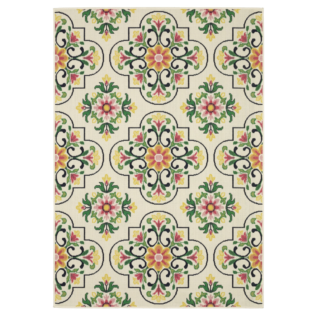 Oriental Weavers Havana HAV04 Ivory/ Multi Area Rug main image