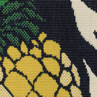 Oriental Weavers Havana HAV07 Navy/ Multi Area Rug Close-up Image