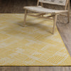 Oriental Weavers Havana HAV08 Yellow/ Ivory Area Rug Lifestyle Image Feature