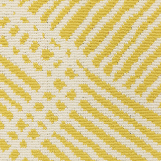 Oriental Weavers Havana HAV08 Yellow/ Ivory Area Rug Close-up Image
