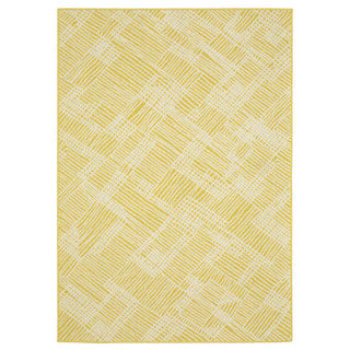 Oriental Weavers Havana HAV08 Yellow/ Ivory Area Rug main image