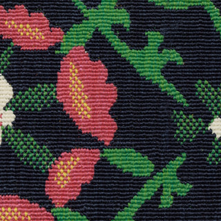 Oriental Weavers Havana HAV09 Navy/ Multi Area Rug Close-up Image