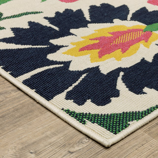 Oriental Weavers Havana HAV10 Ivory/ Multi Area Rug Corner Image