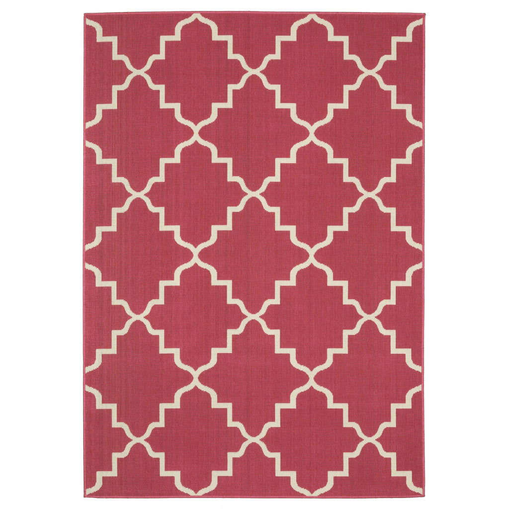Oriental Weavers Havana HAV11 Pink/ Ivory Area Rug main image