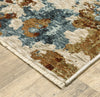 Oriental Weavers HAYDEN HAY01 Beige/ Multi Area Rug Corner Image