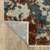 Oriental Weavers HAYDEN HAY01 Beige/ Multi Area Rug Backing Image