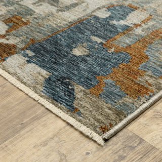 Oriental Weavers HAYDEN HAY02 Beige/ Multi Area Rug Corner Image