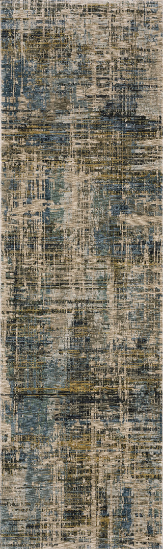 Oriental Weavers HAYDEN HAY05 Blue/ Gold Area Rug Runner Image