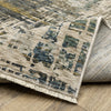 Oriental Weavers HAYDEN HAY05 Blue/ Gold Area Rug Backing Image