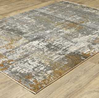 Oriental Weavers HAYDEN HAY06 Grey/ Rust Area Rug Alternate Image