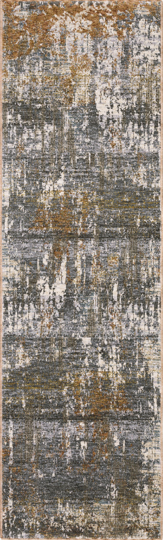 Oriental Weavers HAYDEN HAY06 Grey/ Rust Area Rug Runner Image